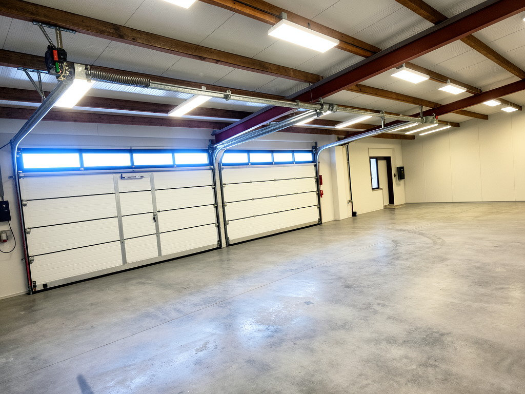 Interieur van een opslagunit